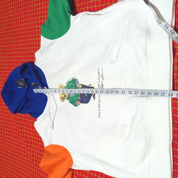 Polo Bear Fleece Hoodie Polo Ralph Lauren. - Picture 6 of 11